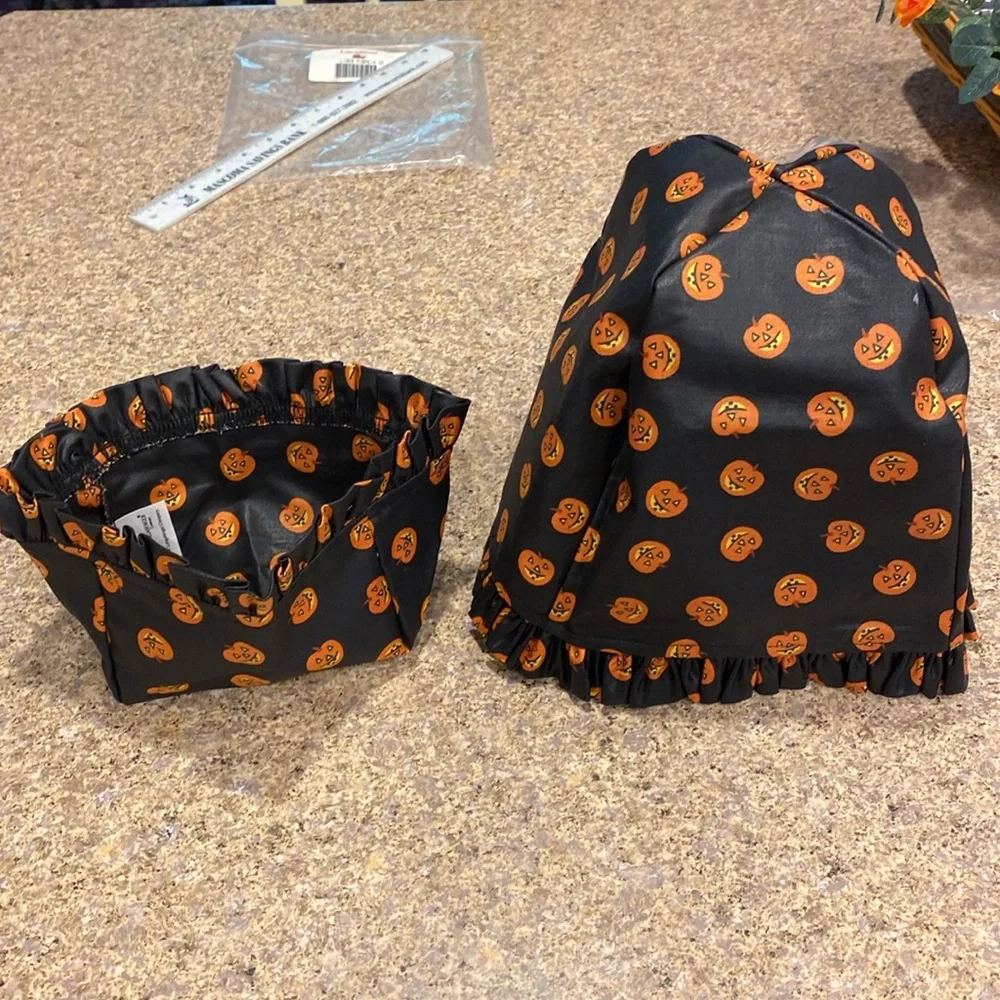 Longaberger pumpkin fabric